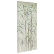 Vidaxl Komarnik za vrata iz bambusa 100x220 cm bambusa