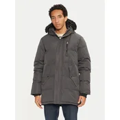 Brave Soul Pernata jakna MJK-COLNEGREY Siva Regular Fit