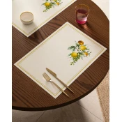 Madame Coco Set podmetaca za sto Montana, 42x29cm, 4 komada, Krem