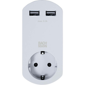 Bachmann USB napajalnik Bachmann 919.024 4953445 vtičnica izhodna napetost (maks.) 3400 mA 2xUSB