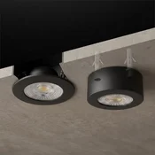 Ekolight Nastavljiva stropna LED svetilka Eko-Light 3/5/7 W, 3CCT, črna