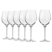 Set of 6 Harmony white wine glasses, 370 ml - Krosno