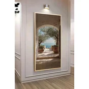 Wallity Dekorativna uramljena slika, 70x33cm, Šarena