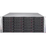 Supermicro CSE-847E2C-R1K23JBOD 4U SC847 JBODw/SAS3 Dual ExpanderStorageChassis and 1200