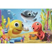 Trefl Puzzle Fish MiniMini MAXI 24 kosov