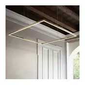 Ideal Lux - LED lestenec na kablu ORACLE SLIM LED/53W/230V CRI 90 90x90 cm zlata