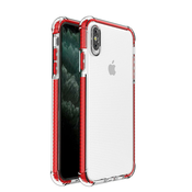 Silikonsky ovitek Spring Armor za Apple iPhone XS Max - Rdeča KP9574