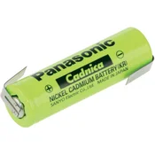 PANASONIC NiCd akumulatorska baterija AA, 1,2 V, 600 mAh, (O x V) 14,3 x 48,9 mm
