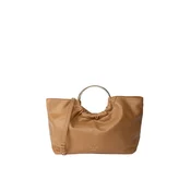 REPLAY Smeđa crossbody torba s okruglim ručkama
