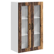 Vidaxl Stenski stekleni omarica LUCCA Star les 60 x 31 x 100 cm