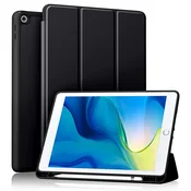 Etui Techsuit Flex Trifold z držalom za pisalo za iPad 10.2 2019/iPad 10.2 2020/iPad 10.2 2021 - black