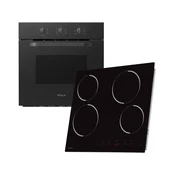 Tesla ugradna rerna BO302MB + Ugradna ploca HV6401MB