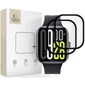 Zaščitno kaljeno steklo TECH-PROTECT Hybrid Fit+ 2 kosa Xiaomi Redmi Watch 5 črno zaščitno steklo (5906302361809)