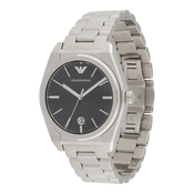 Emporio Armani Analogni sat  crna / srebro
