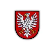 shumee Našitek grba mesta Mazowieckie - Samolepilna podlaga - Vezeni našitek/značka/emblem