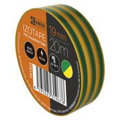 Izolacijski trak 19mmx20m PVC ŽL-ZE
