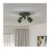 Eglo 44134 - Točkovno svetilo TILSTON 3xE14/40W/230V zeleno