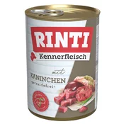Rinti Mokra hrana Kennerfleisch - zajec - 400 g