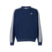 ADIDAS ORIGINALS Majica ADICOLOR 3-STRIPES OVERSIZED marine/bela