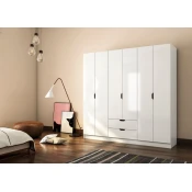HANAH HOME Ormar mat bele boje Rb 157