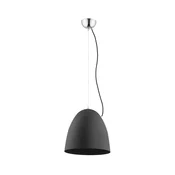 Lestenec na vrvici ZETES 1xE27/15W/230V črna