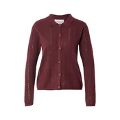 Pepe Jeans Pletena jopa ELAINE bordo