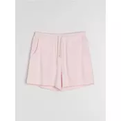 Sinsay - Šorts trenerka sa udelom pamuka - pastelno roze