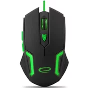 ESPERANZA Gejmerski opticki miš 6D USB MX205 FIGHTER zeleni EGM205G