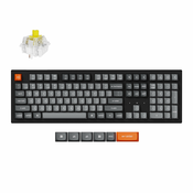 Keychron Keychron K10 Max Brezžična Mehanska Tipkovnica, Bluetooth/2.4 GHz, Hot-Swap, Super Banana Switch, US Layout, K10M-H4, (21733737)