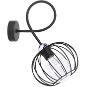 GH Stenska svetilka Loft Wire LED, kromirana, E27