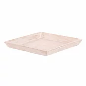 Lesen pladenj Riaza bela, 26 x 26 x 4 cm