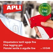 PIŠTOLA ZA OZNAČEVANJE TEKSTILA, za občutljivo blago