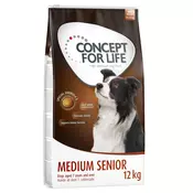Concept for Life Medium Senior - Varčno pakiranje: 2x12 kg