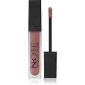 Note Cosmetique Mattemoist Lip Gloss sijaj za ustnice s kremasto teksturo 401 Matnude 6 ml