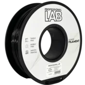 Professional Lab PETG Črna Filament 1.75 mm - Professional Lab Vlažnost-Odporni PETG (1kg Kolut)