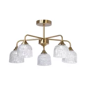 Luster na šipci 5xE14/60W/230V zlatna