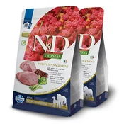 Farmina N&D dog GF QUINOA Medium & Maxi Weight Managment Lamb 2 x 7 kg