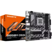 GIGABYTE B850M DS3H AM5 mATX osnovna plošča - AMD B850, 4xDDR5, 2xM.2, 4xSATA, 2.5Gb LAN, 2xDP, 1xHDMI - B850M DS3H