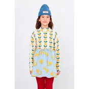 Tinycottons Otroška dolga majica APPLES RIB MOCKNECK