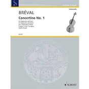 BREVAL:CONCERTINO NO.1 F-DUR CELLO