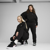 Womens Puma ESS Small No. 1 Logo Sweatpants, Black, Size M, Clothing