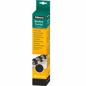 Spirala, plasticna, 14 mm, 81–100 listova, FELLOWES, 25 kom., crna 5331902