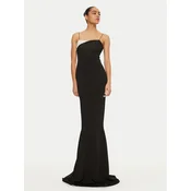 JACQUEMUS Pletena obleka 24E241KN449 Črna Regular Fit