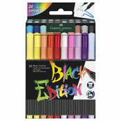 Faber-Castell Čopič Black Edition 20 barv