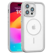Bumper MagSafe maska za iPhone 13 Pro Max - siva