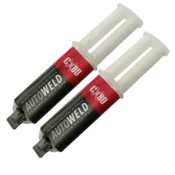shumee CX80 AUTO WELD epoksidno lepilo, utrjevalec za hladno varjenje v brizgi x2