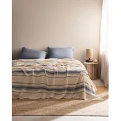 Madame Coco Set Letnje Poteljine Clair, Pamucni, 3 komada, 160x220cm, Plavo-bež