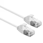 ROLINE UTP Bakar PatchCord SLIM Cat6A LSOH white 1.0m