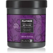 Black Professional Line Platinum No Yellow maska za lase za nevtralizacijo rumenih odtenkov 1000 ml
