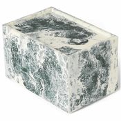 ferm LIVING Lončki za drobnarije MIST 15 x 10 cm, bela/zelena, smola, čvrsta LIVING